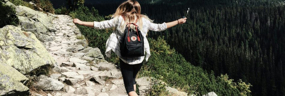 Woman Hiking